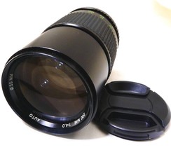 Vivitar 200mm f4.0 PK Lens Manual Focus Telephoto prime with separation - $24.40