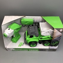 Power Drivers Builders: Recycling Truck Remote Control Toy Truck Construction - £20.24 GBP