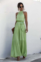 Womens Polka Dot Maxi Dress - $29.40