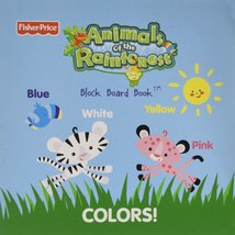 Fisher-Price Animals of the Rainforest Block Board Book ~ Colors [Board book] Fi - £6.20 GBP