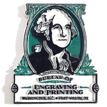 souvenir magnet Bureau of Engraving and Printing Washington DC Fort Wort... - £7.04 GBP