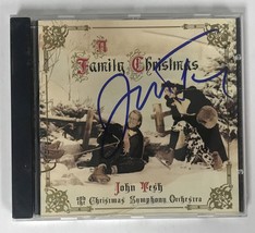 John Tesh Signed Autographed &quot;A Family Christmas&quot; Music CD Compact Disc ... - £31.45 GBP