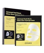 COSRX Advanced Snail Mucin Glass Glow Hydrogel Face Masks Skincare 3 EA,... - $25.99