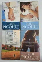 Lot of 4 JODI PICOULT Paperback Books: Mercy Plain Truth My Sister&#39;s Keeper 19 - £6.26 GBP
