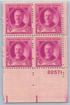 US SCOTT #881 3c Famous Americans Victor Herbert Plate Block Used A3 - £1.19 GBP