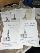Norman Vincent Peale (5) 1960’s  Sermons At Marble Collegiate Church Pam... - £43.96 GBP