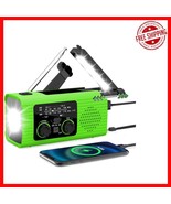 Durable Waterproof Emergency Radio - Solar &amp; USB Charger, Perfect for Ou... - $844.17 MXN