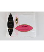 Deadstock White Fine Combed Percale Flat Double 81X108&quot; Sheet Penneys Pe... - $29.65