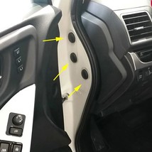 1Set Car Door Lock Anti-Rust Screws Cap Stickers Protector Cover for  XV Foreste - £74.10 GBP