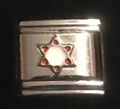 Star Wholesale Italian Charm Enamel Link 9MM K19 Style ST - £11.74 GBP