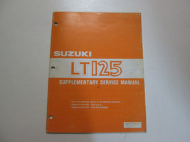 1984 Suzuki LT125 Supplementary Service Manual FADING 99501-41040-01E OE... - $17.99