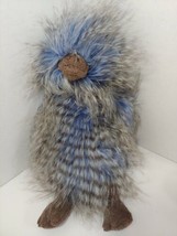 Jellycat Plush blue bird Delphine Duck soft toy stuffed animal Ostrich stripes - $39.59