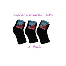  Diabetic Socks Women (3-Pack)   Ankle Socks Black Comfort Socks for Dia... - $318.74 MXN