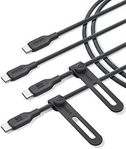 EcoCharge 240W Bio-Braided USB C Fast Charge Cable for iPhone and MacBook - $33.65