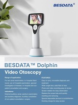 Besdata Portátil Vídeo Otoscopio Ent Diagnóstico 7.6cm Pantalla LCD USB - £825.14 GBP