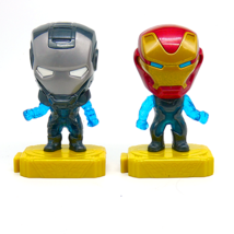 2019 MCDONALD&#39;S IRON MAN #2 &amp; #10 WAR MACHINE Happy Meal Toys set of 2 - $108.67 MXN