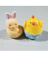 Novelty Salt &amp; Pepper Shakers Baby Chicks Farmhouse  Decor Gift for Mom ... - $26.44 CAD