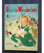 Alice in Wonderland Random House HC 1955 Marjorie Torrey Illustrations - $24.74