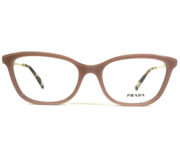 Prada Eyeglasses Frames VPR02Y 01Y-1O1 Pink Polished Gold Cat Eye 52-17-140 - $123.74