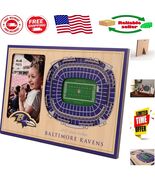 Baltimore Ravens Officially Licensed 3D Stadium Picture Frame - Gift Ready - $921.56 MXN
