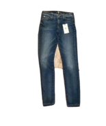 7 For All Mankind The Ankle Skinny Jeans Women&#39;s 26 Blue Denim Made in USA - $252.82 MXN