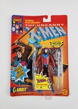 Toy Biz 1992 The Uncanny X-Men Gambit Action Figure Vintage New on card sealed - £31.27 GBP