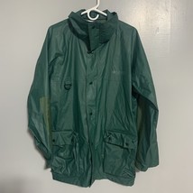 Columbia Mens Green Coat Size M Radial Sleeve Liner Vintage has flaws - $23.28