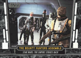 Star Wars 40th Anniversary Trading Card 2017 #31 Bounty Hunters - £0.94 GBP