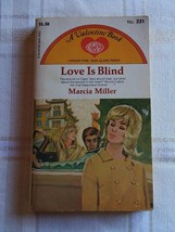 Love is Blind - Marcia Miller (A Valentine Book, Easy Eye) - £2.96 GBP