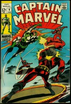 CAPTAIN MARVEL #9 1969-MARVEL COMICS FN - £23.31 GBP