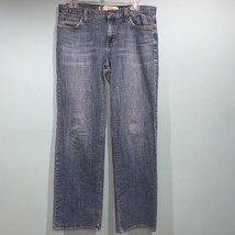 Gap Boy Cut Stretch Womens Jeans Size 8 Reg 33X32 Distressed  - £10.26 GBP