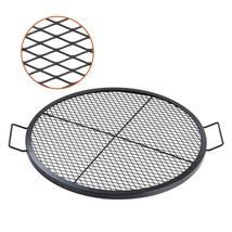 VEVOR X-Marks Fire Pit Grill Grate, Round Cooking Grate, Heavy Duty Steel Campfi - $2,282.56 MXN