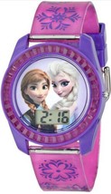 Disney Frozen Digital Watch With Anna &amp; Elsa (a) - £56.26 GBP