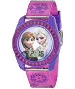 Disney Frozen Digital Watch With Anna &amp; Elsa (a) - £55.37 GBP
