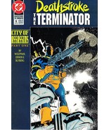 Deathstroke The Terminator, City of Assassins, #6, Jan. 1992, DC Comics,... - $54.70 MXN