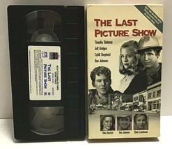The Last Picture Show VHS 1990 Jeff Bridges Cybil Shepherd Video Tape Te... - £7.82 GBP