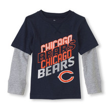 NFL Chicago Bears Boy or Girl  Top Longsleeve Shirt Infant Size 9-12 M NWT - $12.59