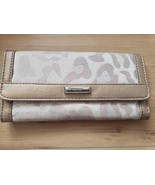 Nine West Clutch Wallet Trifold Tan Brown  - $40.75 CAD