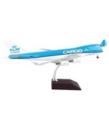 Boeing 747-400F Commercial Aircraft &quot;KLM Royal Dutch Airlines Cargo&quot; Blu... - $234.49