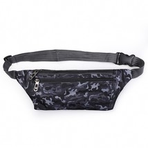 YoReAi Casual Camouflage Printed Waist Bags Pack with Adjustable Multicolor Band - £49.32 GBP