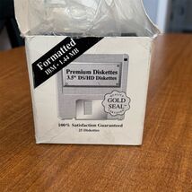 Lot of 11 IBM 3.5in DS/HD Floppy Disks 1.44MB Gold Seal Certified - $15.94