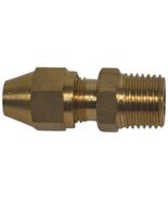 Commercial Extraction Brass Jet Wand Compression Fitting 1/4 Inch X 1/4 ... - $5.95