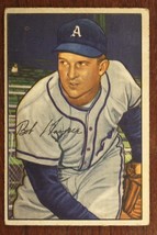 Vintage Baseball Card 1952 Bowman #10 Bob Hooper Pitcher Philadelphia A's - $9.68