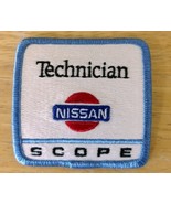 Nissan Technician Scope Mechanic Patch Red White Blue Sew On Jacket Man ... - $188.11 MXN
