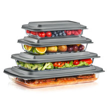 8-Piece Glass Baking Dish Set with Lids – BPA-Free, Airtight, and Safe f... - €144,62 EUR