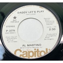 Al Martino Daddy Lets Play / Mary Go Lightly 45 Pop Promo Capitol 3771 - £8.00 GBP