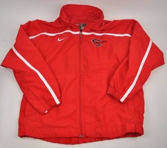  NIKE Team Windbreaker Jacket Full Zip Cincinnati Reds &amp; CMS Mules Size M - £15.32 GBP