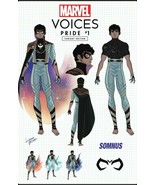 Marvels Voices Pride #1 Exclusive Luciano Vecchio 1st Somnus Design Vari... - £21.42 GBP