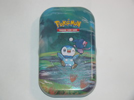 (1) Pokemon (Empty) Mini Tin (1) Art Card (Piplup) (1) Metallic Pokemon ... - £9.44 GBP
