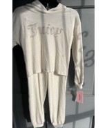 NWT Juicy Couture Kids&#39; Girls 2-piece Set - White/Cream - Size 7 - JCFHi... - $60.51 CAD